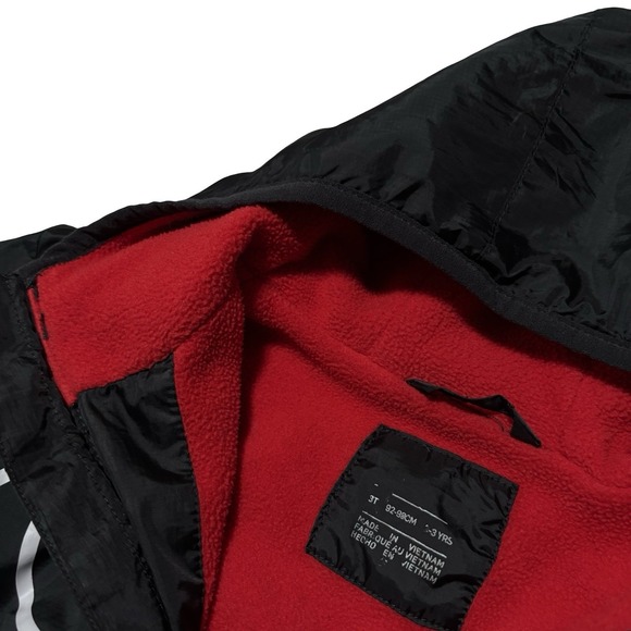 Nike Toddler Boys Fleece Lined Hooded Jacket Size 3T - 14 x 15 - Picture 4 of 4